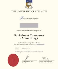Buy college degree from the The University of Adelaide