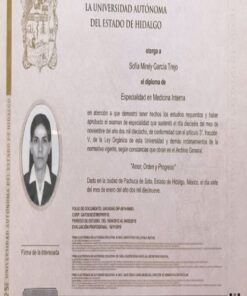 Buy college degree from The Universidad Autónoma del Estado de Hidalgo
