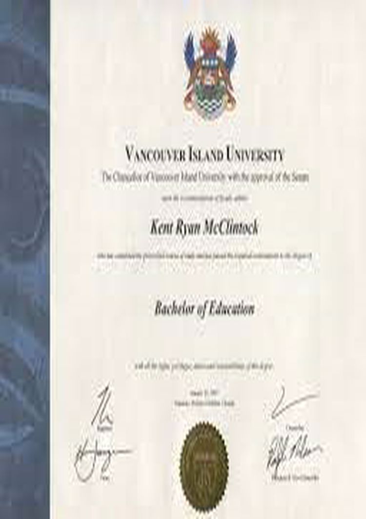 Buy college degree from The Vancouver Island University