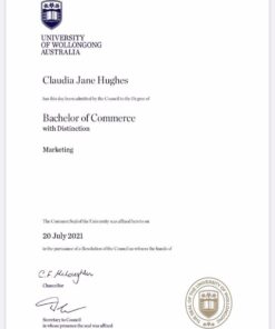 Buy college degree from University of Wollongong